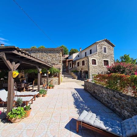 Mes Maisons Gardoises, Two Gites Sleeping 13 With Two Private Pools, Kids Room, Laundry, Disco, Free Wifi, Linen And Dog'S Are Welcome Gagnières Екстериор снимка