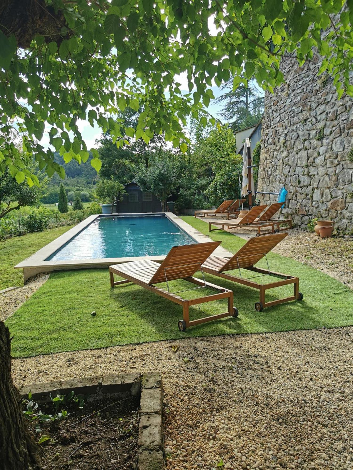 Mes Maisons Gardoises, Two Gites Sleeping 13 With Two Private Pools, Kids Room, Laundry, Disco, Free Wifi, Linen And Dog'S Are Welcome Gagnières Екстериор снимка