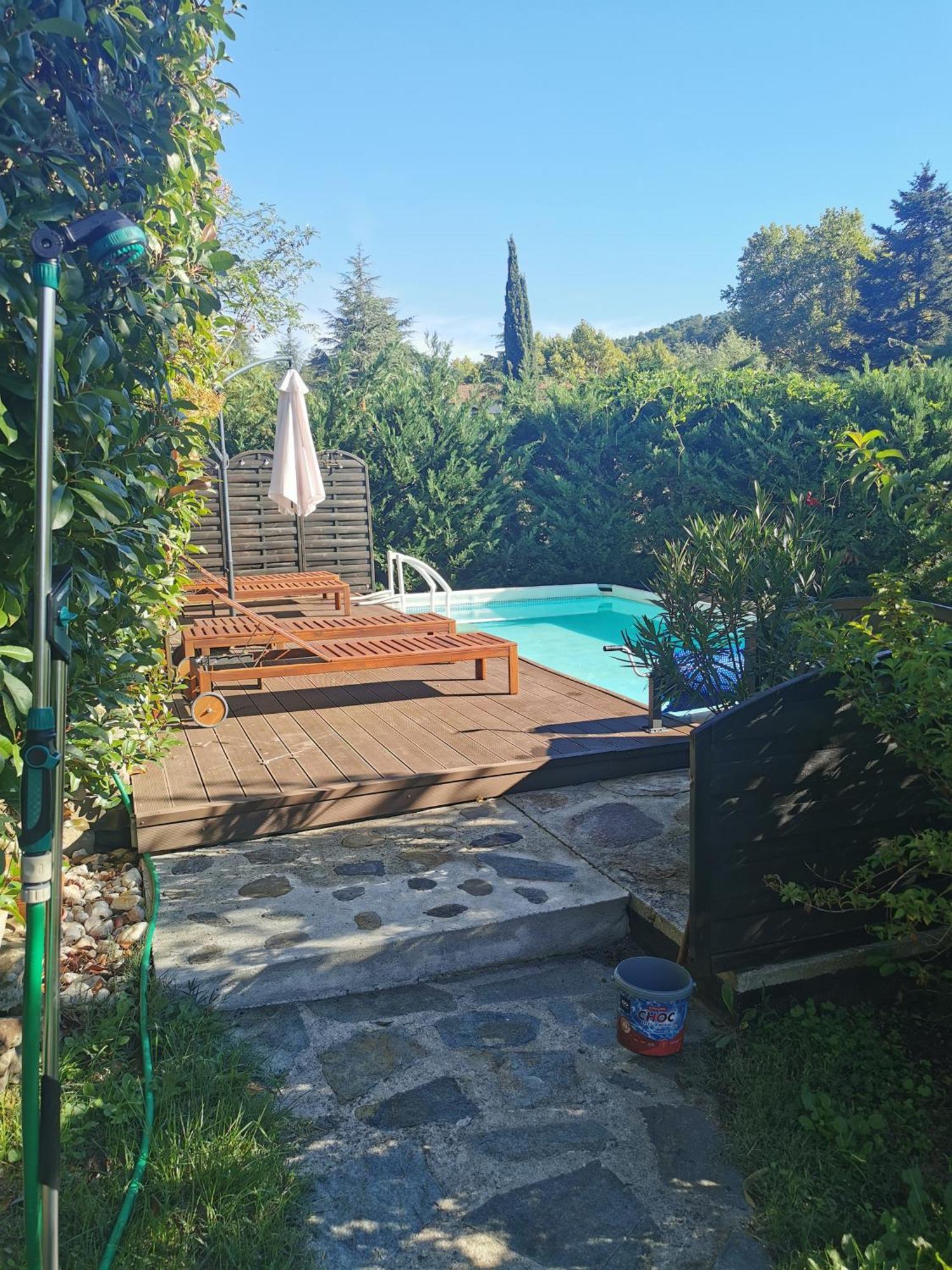 Mes Maisons Gardoises, Two Gites Sleeping 13 With Two Private Pools, Kids Room, Laundry, Disco, Free Wifi, Linen And Dog'S Are Welcome Gagnières Екстериор снимка