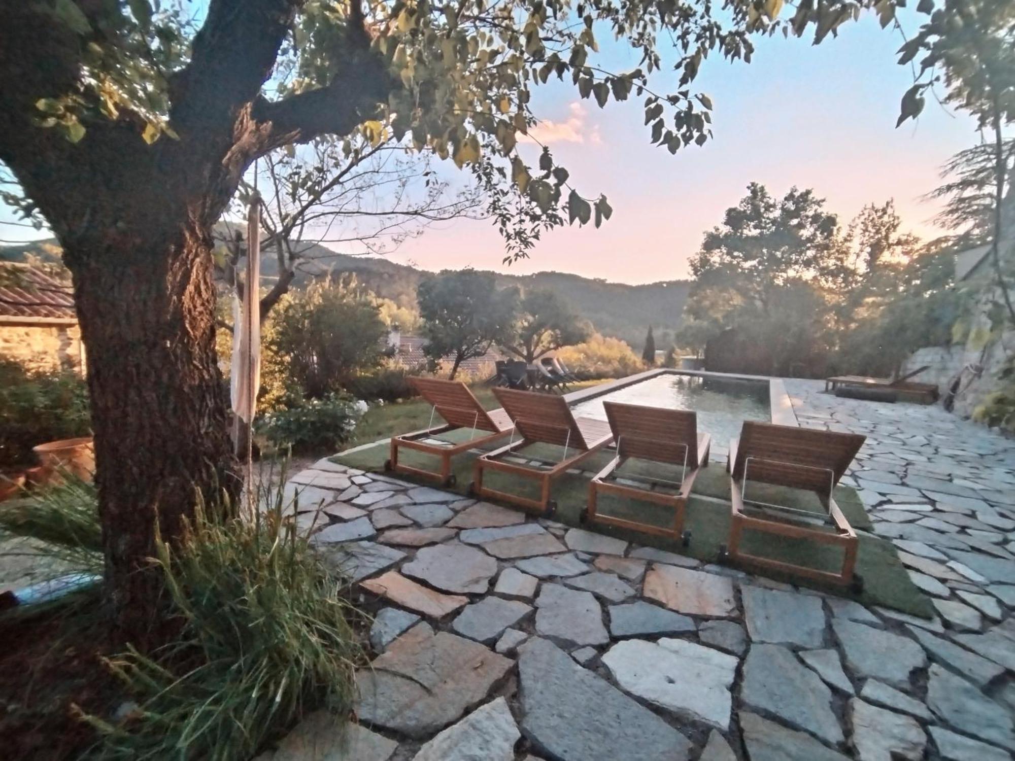 Mes Maisons Gardoises, Two Gites Sleeping 13 With Two Private Pools, Kids Room, Laundry, Disco, Free Wifi, Linen And Dog'S Are Welcome Gagnières Екстериор снимка